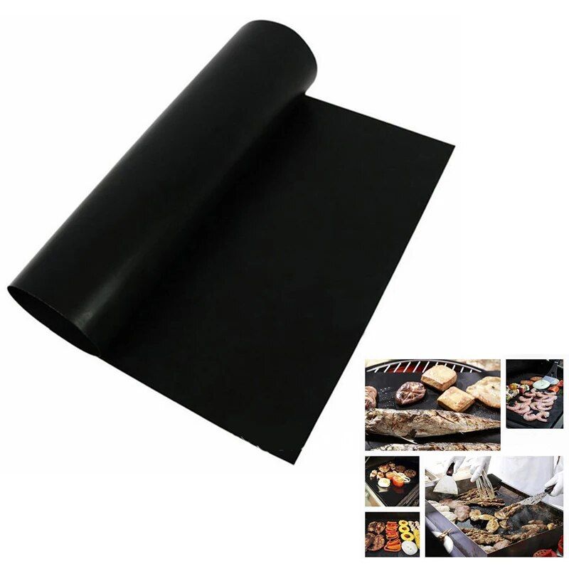 Non-Stick, Heat-Resistant BBQ Grill Mat