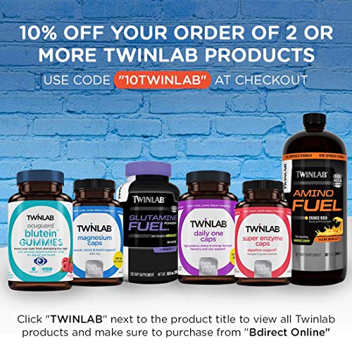 Twinlab Daily One Caps Without Iron - Nutritional Supplement with Zinc, B Vitamins, Magnesium, and More - 180 Capsules