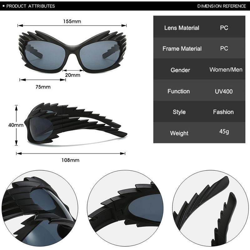 Y2K Retro Cat Eye Sunglasses