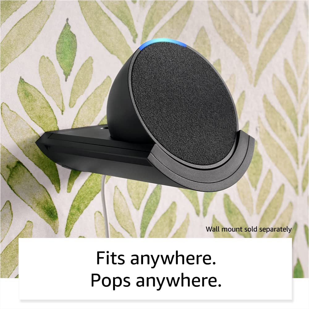 Introducing Echo Pop | Full sound compact smart speaker with Alexa | Lavender Bloom