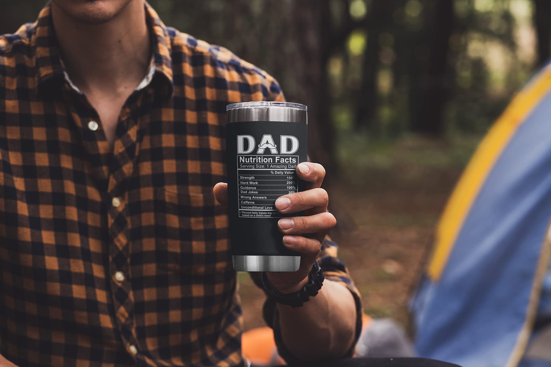 Gifts for Dad from Daughter, Son, Kids - Birthday Gifts for Dad - Fathers Day Gift for Dad, Husband, Men - Best Dad Bday Present Idea for Father, Bonus Dad from Daughter, Son, Wife - 20 Oz Tumbler