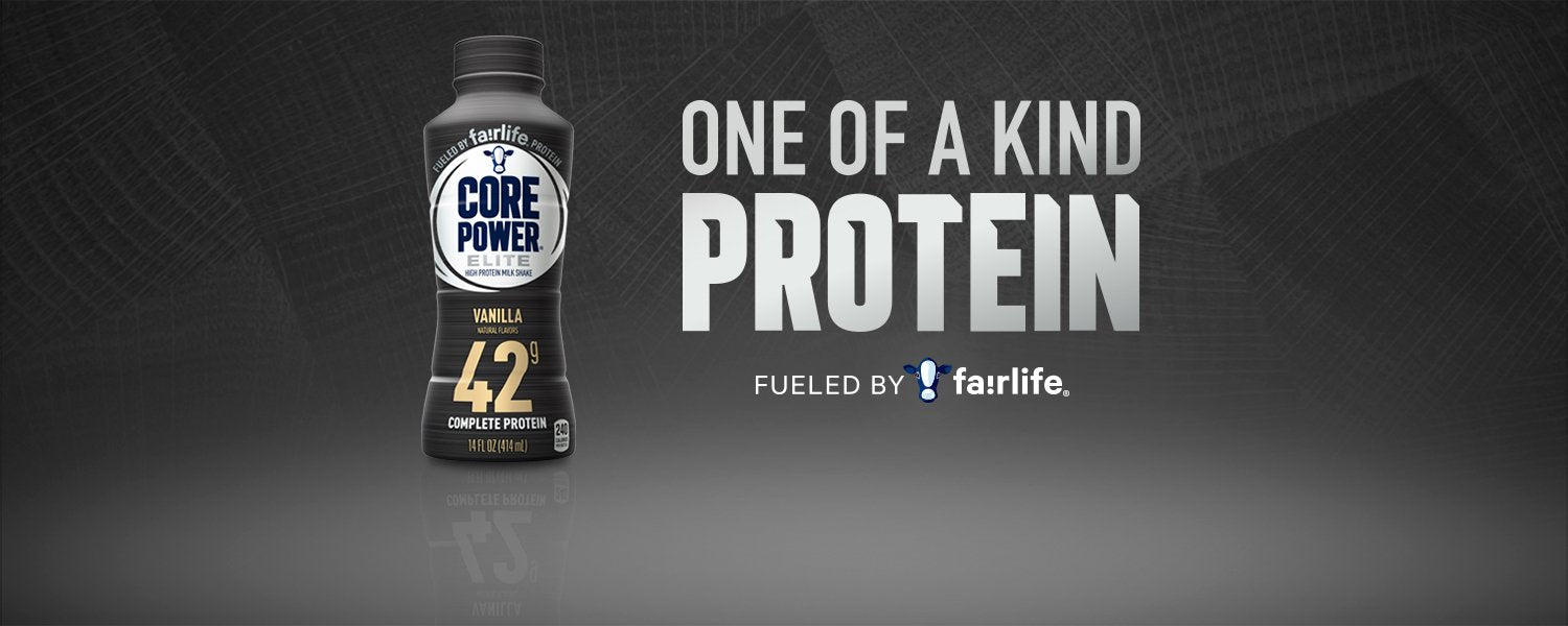 Core Power Fairlife Elite 42g High Protein Milk Shake, Ready To Drink for Workout Recovery, Vanilla, 14 Fl Oz (Pack of 12)