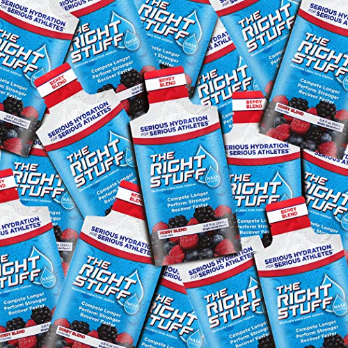 The Right Stuff electrolyte drink additive Std - Retail 3-pouch box - Berry Blend