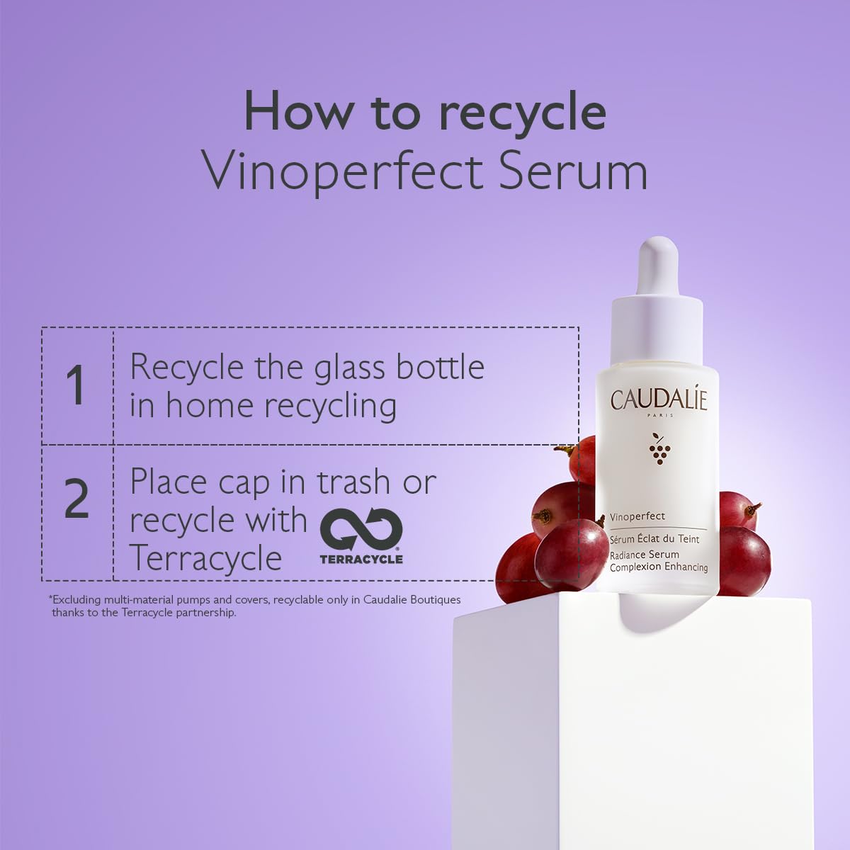 Caudalie Vinoperfect Radiance Dark Spot Serum - 62x more effective than Vitamin C (Serum)