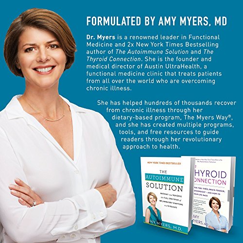 Liver Support by Dr. Amy Myers - Features A Powerful Blend of Ingredients That Help Clean & Optimize Liver Function - Dietary Supplement 60 Capsules