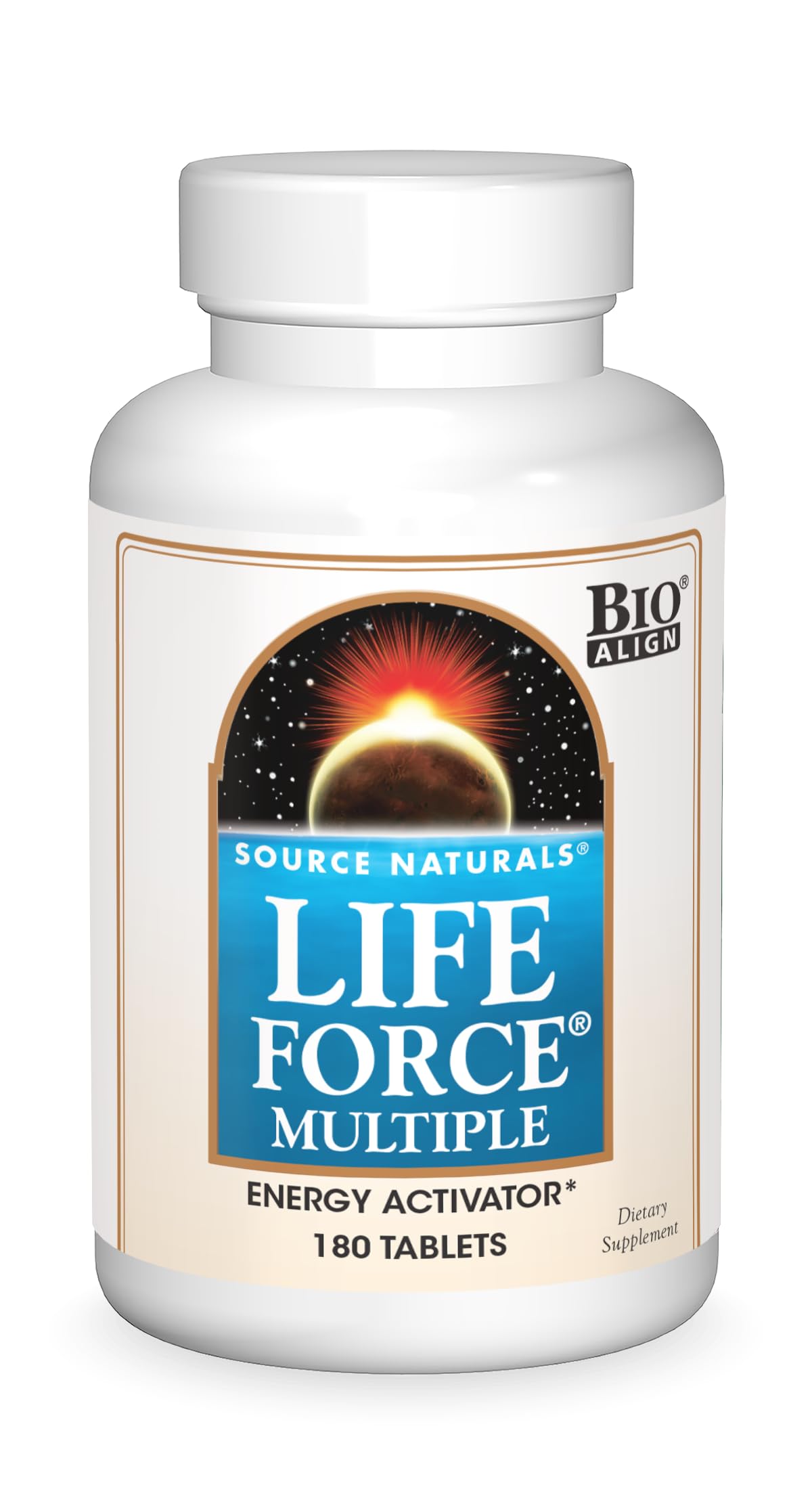 Source Naturals Life Force Multiple, Energy Activator* - 180 Tablets