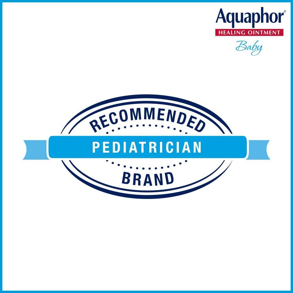 Aquaphor Baby Healing Ointment Advanced Therapy Skin Protectant, Dry Skin and Diaper Rash Ointment, 7 Oz Tube