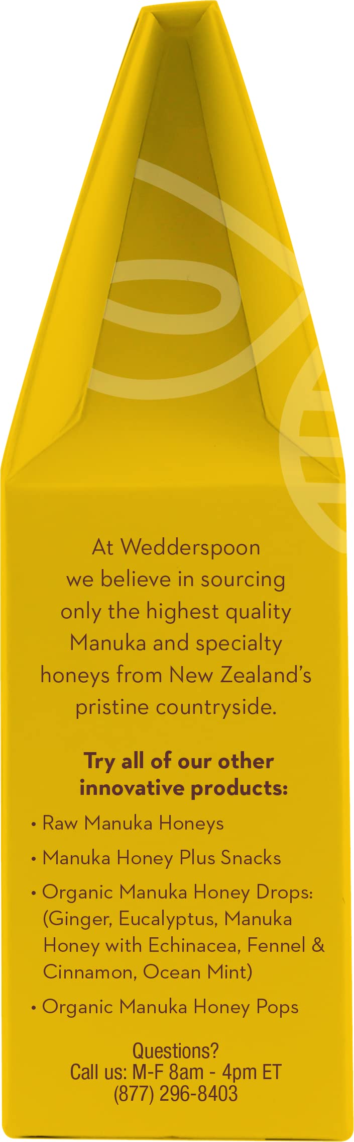 Wedderspoon Organic Manuka Honey Drops, Lemon & Bee Propolis, 20 Count (Pack of 1) | Genuine New Zealand Honey | Perfect Remedy For Dry Throats