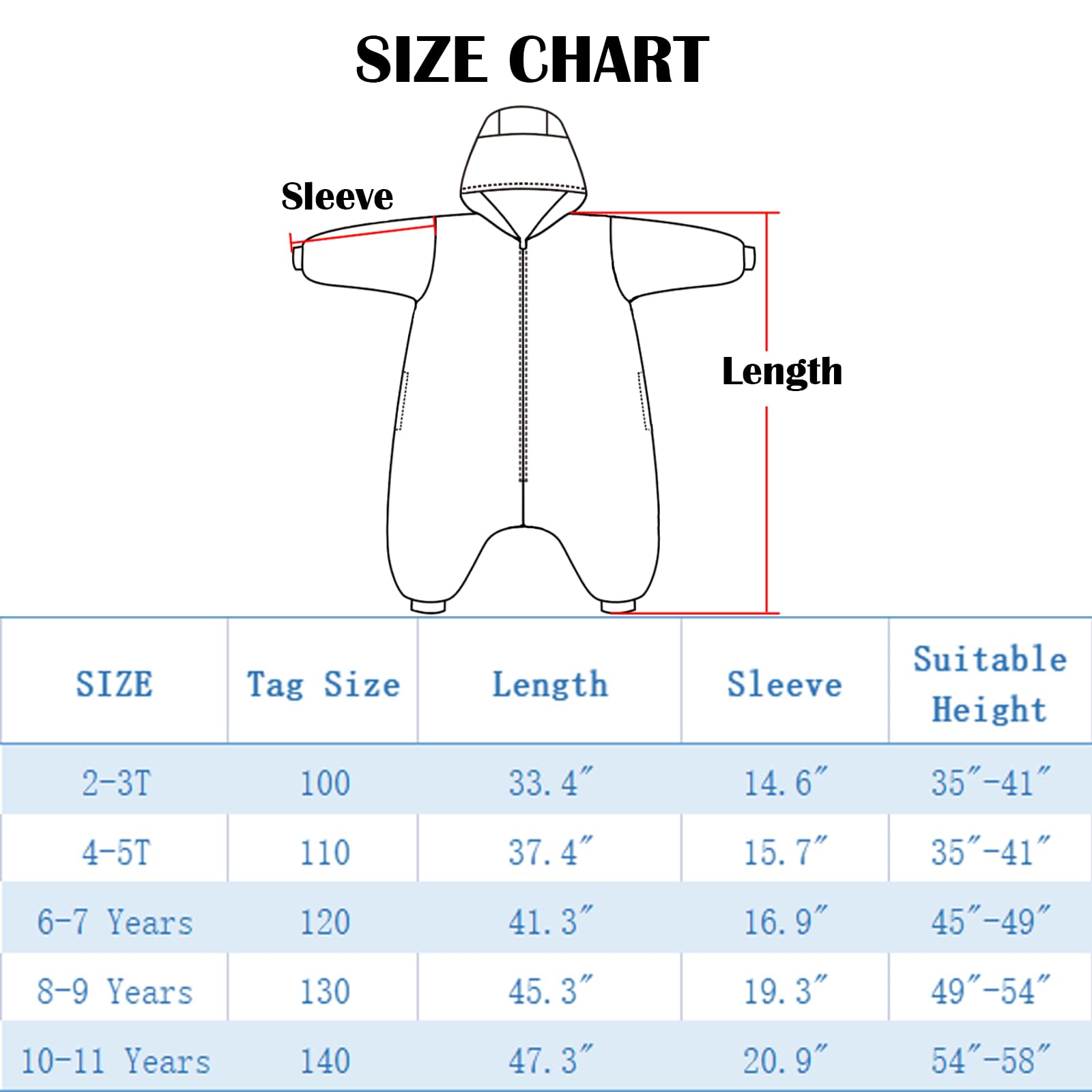 SCOPUCI Unisex Children Animal Onesie Pajamas, Flannel Halloween Cosplay Costume for 2-11 Years Boys Girls, Kids One Piece Homewear Sleepwear Red