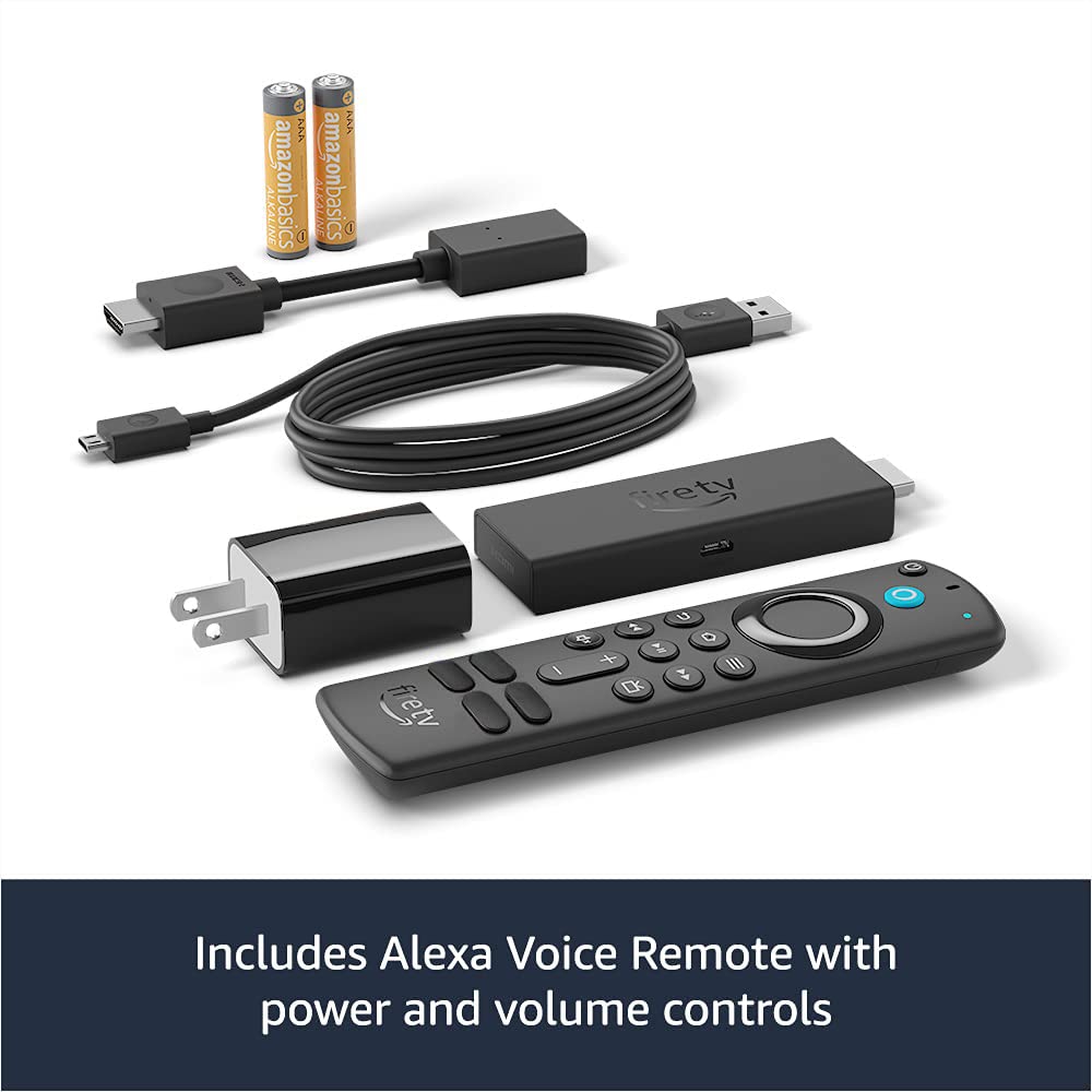 Amazon Fire TV Stick 4K Max streaming device, Wi-Fi 6, Alexa Voice Remote (includes TV controls)