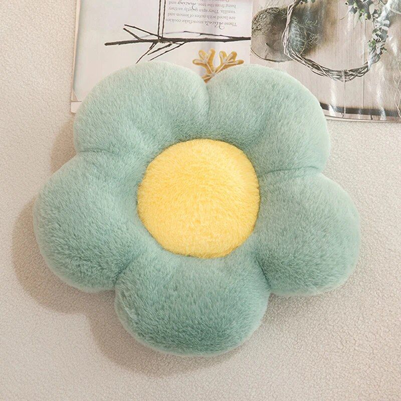 35cm Stuffed Daisy Flower Seat Cushion