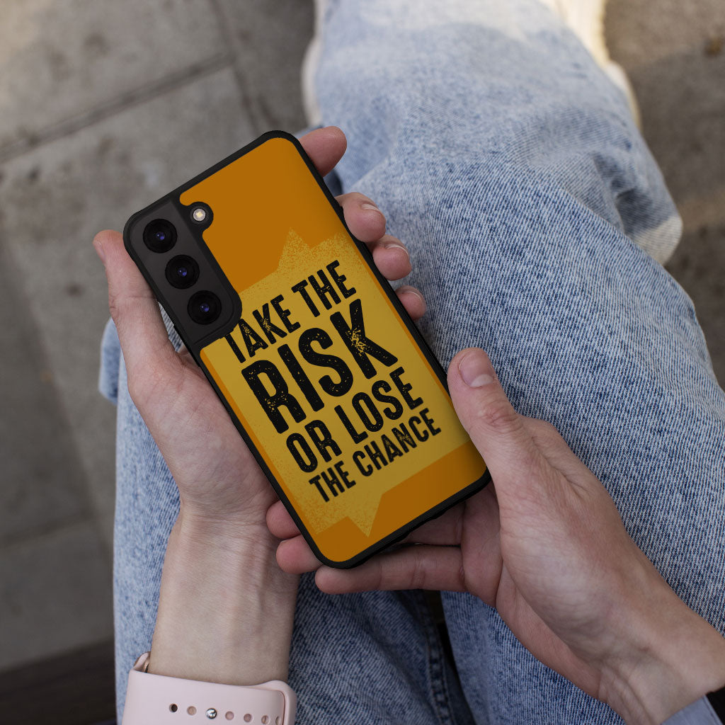 Take the Risk Samsung S22 Plus Phone Case - Cool Phone Case for Samsung S22 Plus - Trendy Samsung S22 Plus Phone Case