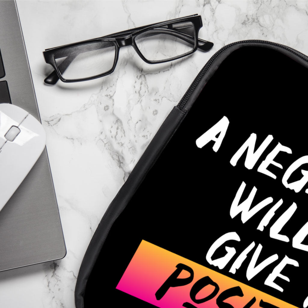 Positive Quote MacBook Pro 16" Two-Sided Sleeve - Trendy Laptop Sleeve - Cool MacBook Sleeve