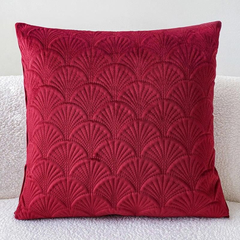 Velvet Geometric Cushion Cover 45x45cm