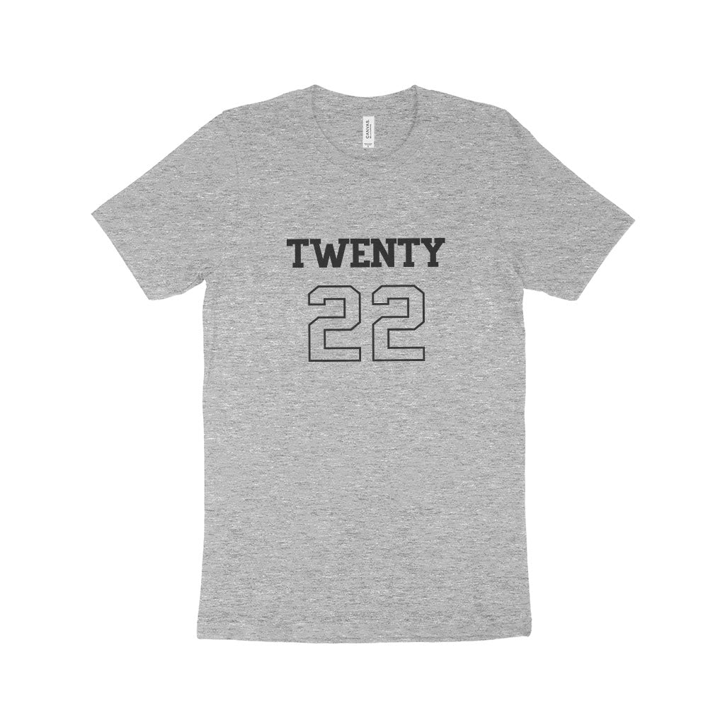 Twenty 22 Unisex Jersey T-Shirt Made in USA