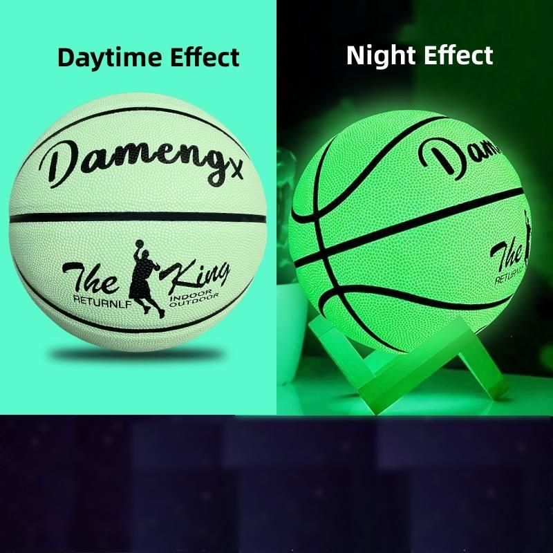 Reflective Glow-in-the-Dark Basketball