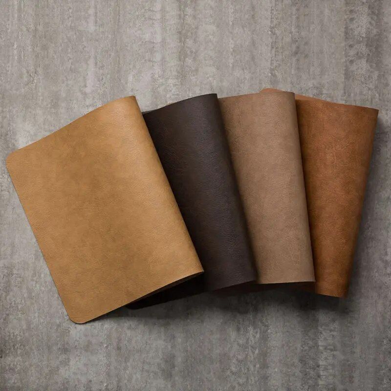 Elegant Heat-Resistant Leather Placemats for Home and Cafe