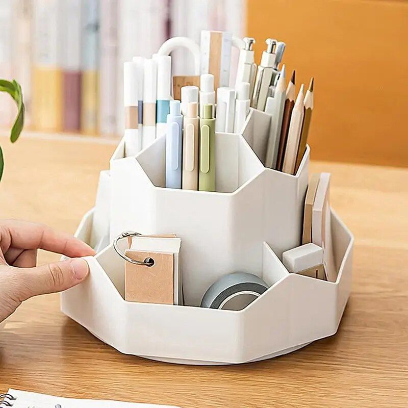 360° Rotating Desk Organizer