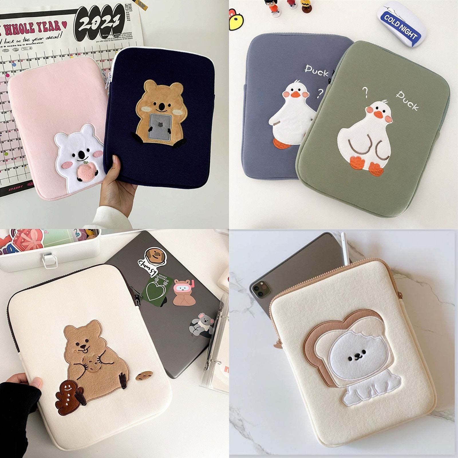 Universal Cute Squirrel Tablet Sleeve