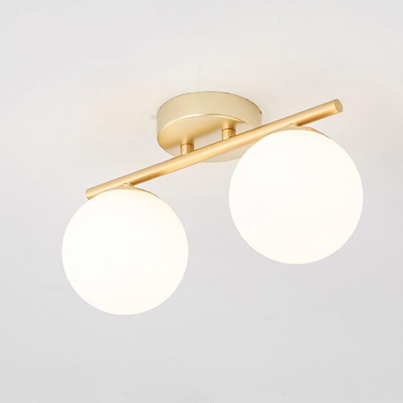 Elegant Nordic LED Glass Ceiling Light