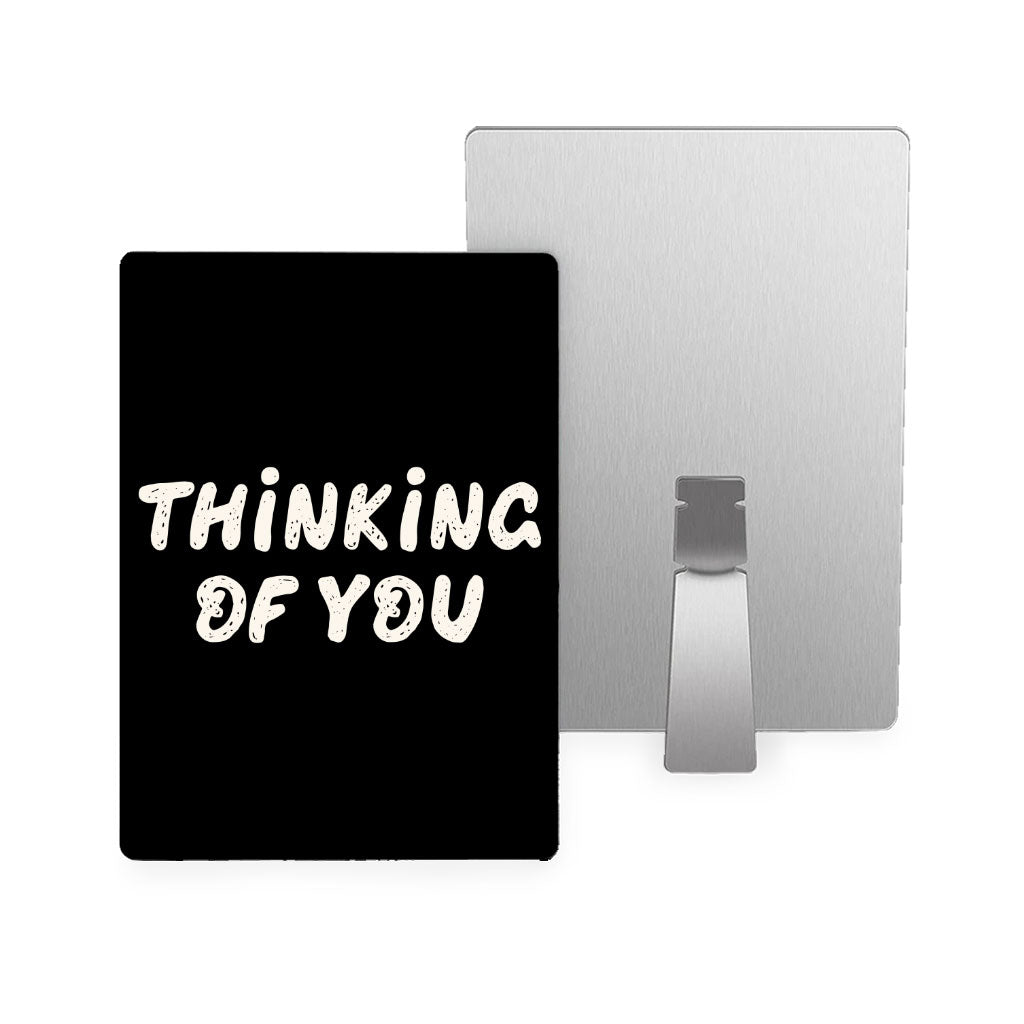 Thinking Of You Metal Photo Prints - Cute Decor Pictures - Trendy Decor Pictures