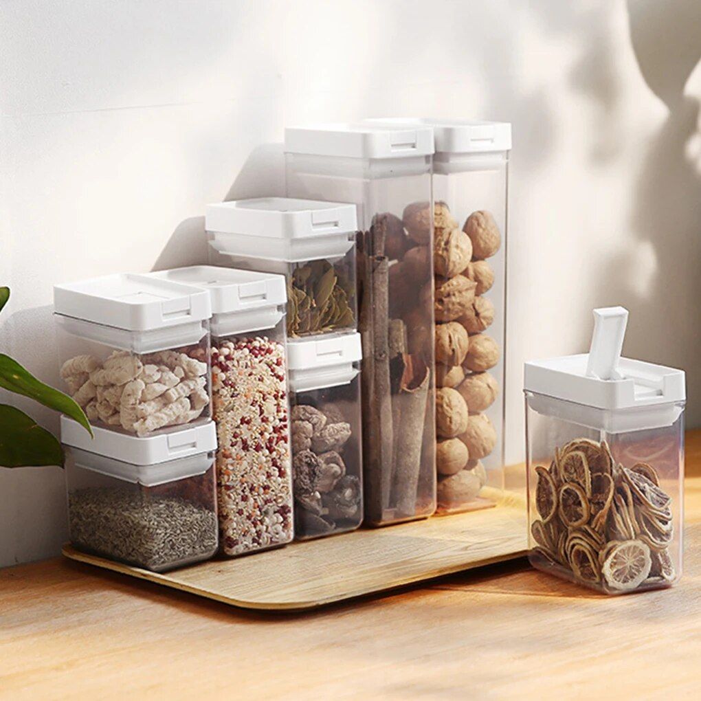 Sleek Square Storage Jar