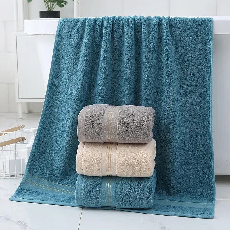 Luxurious Turkish Cotton 3-Piece Bath Towel Set