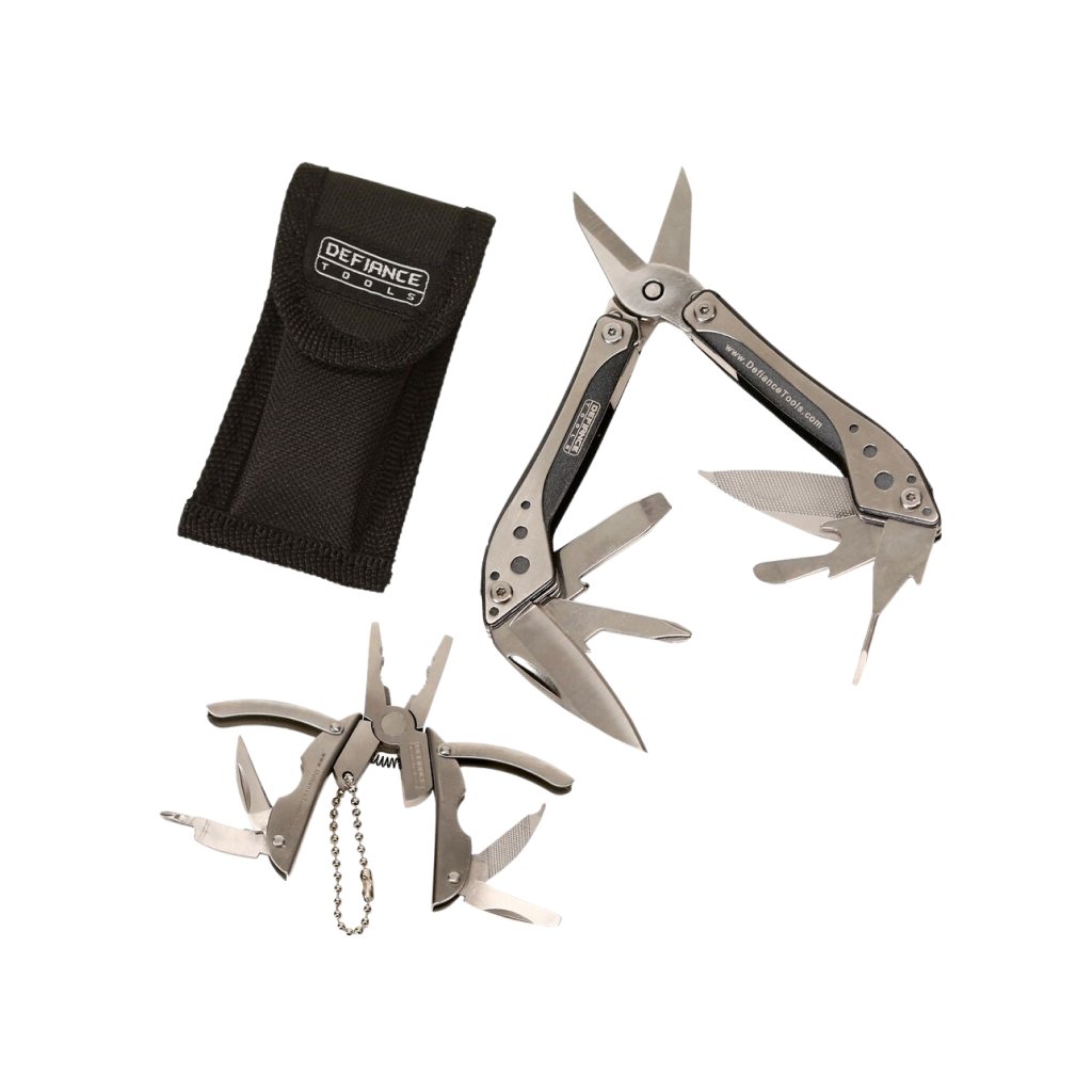 Scissors & Pliers Multi Tool Keychain