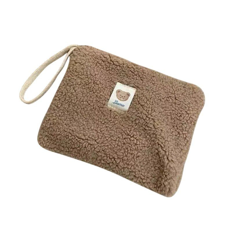 Chic Plush Multi-Purpose Cosmetic Storage Bag