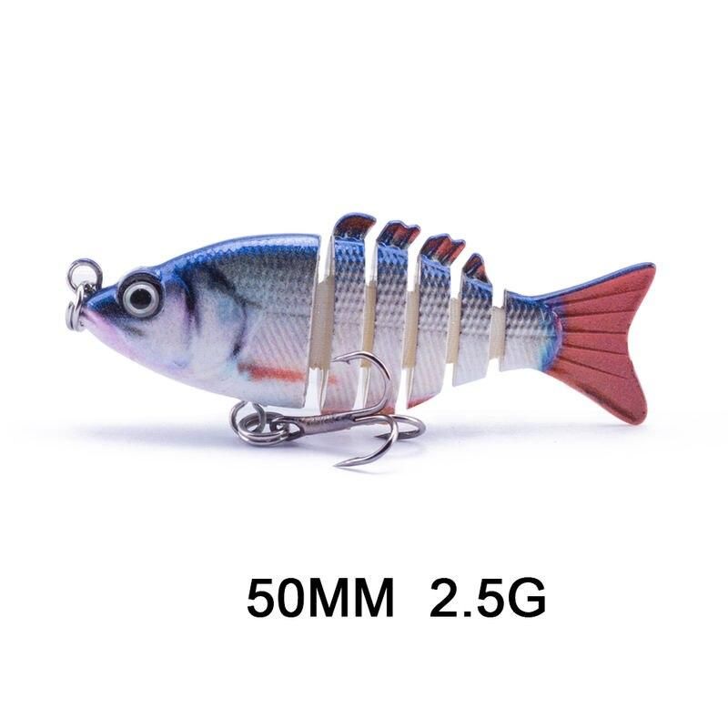 Compact 5cm 2.5g Jointed Swimbait