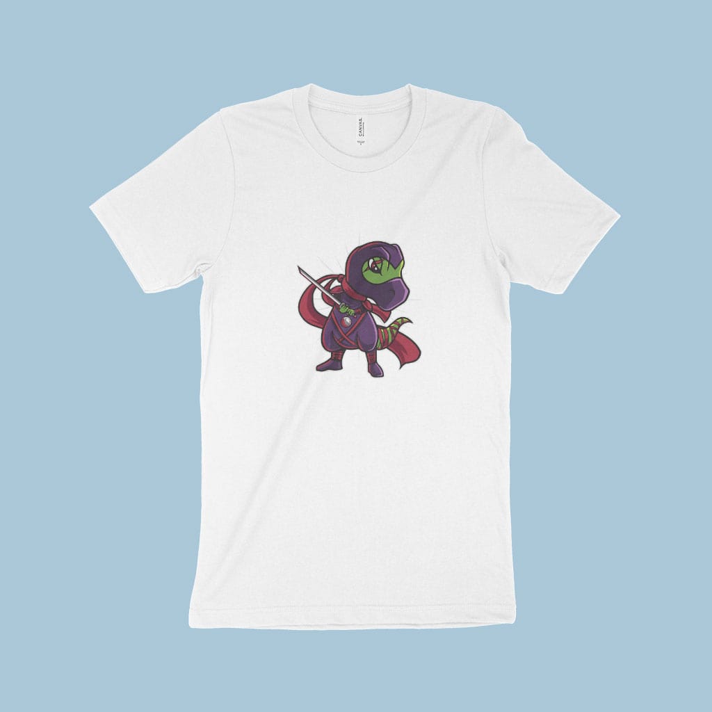 Ninja Dinosaur T-Shirt Made in USA