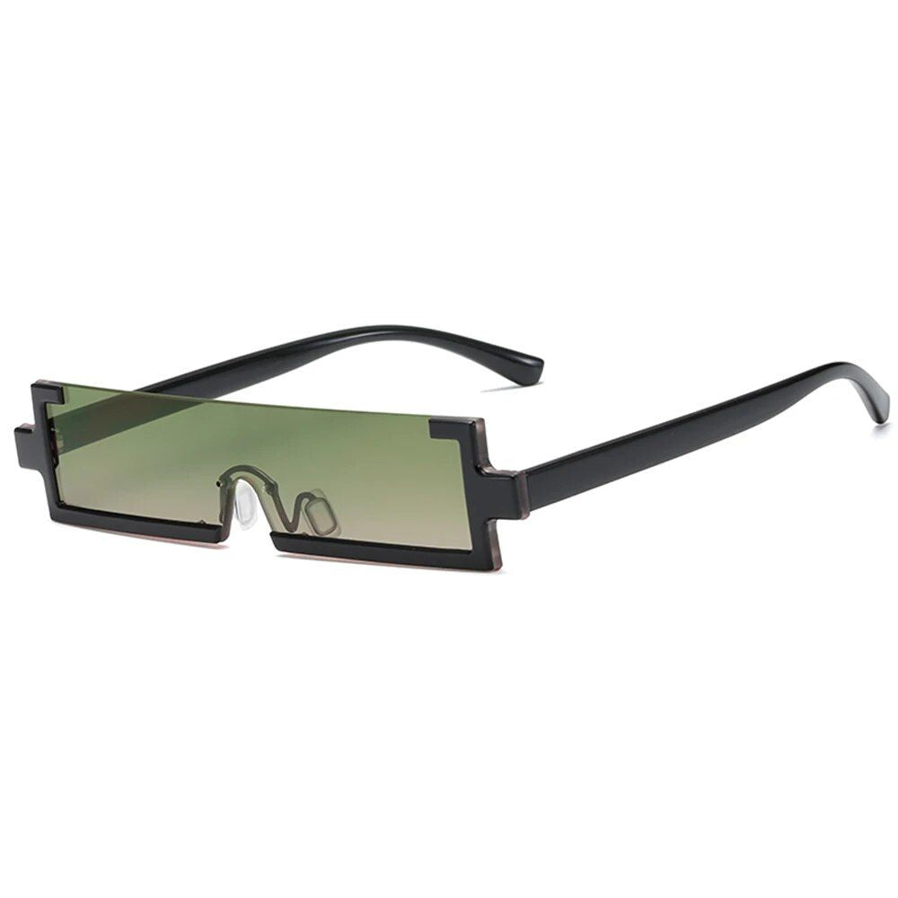 Trendy Square Rimless Sunglasses