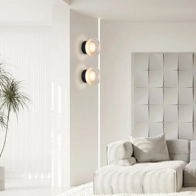 Modern Luxury Glass LED Wall Lamp