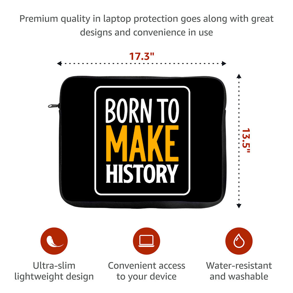 Cool Design MacBook Pro 16" Two-Sided Sleeve - Inspirational Laptop Sleeve - Illustration MacBook Sleeve