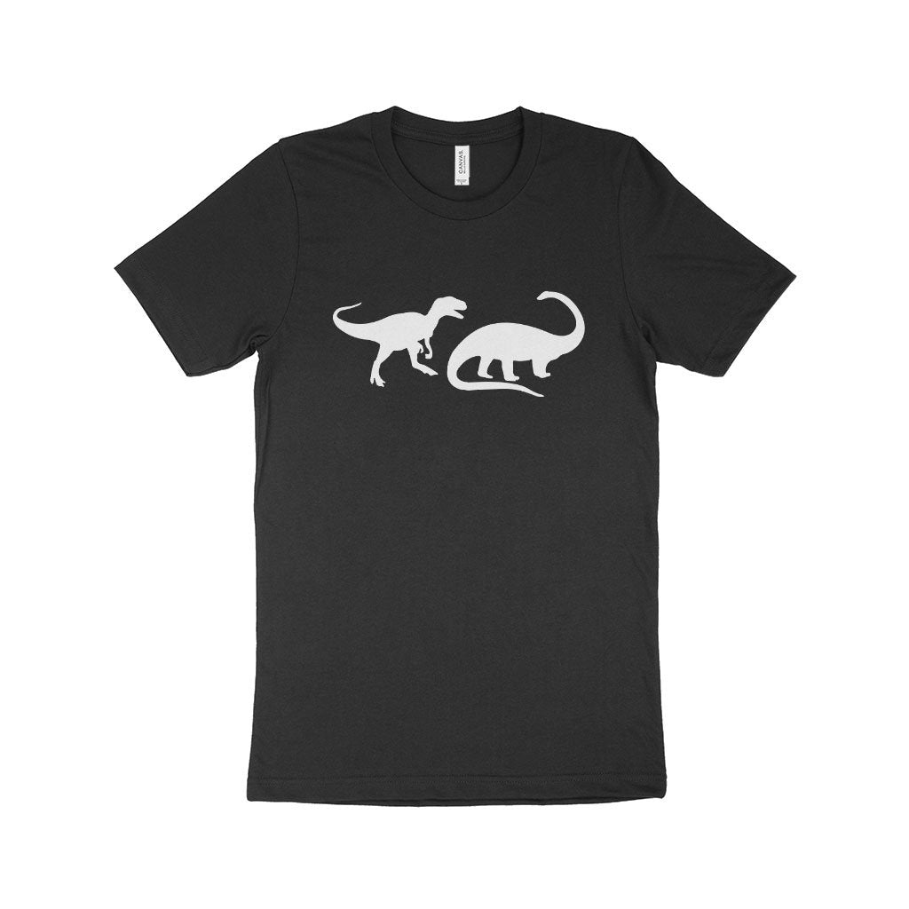 T-Shirt With Dinosaurs Made in USA