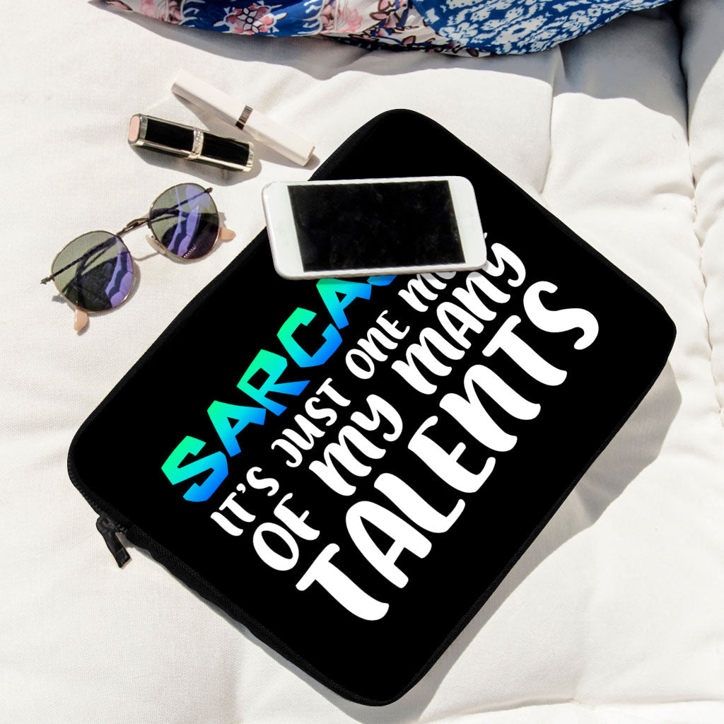 Sarcasm MacBook Pro 16" Sleeve - Funny Laptop Sleeve - Printed MacBook Sleeve