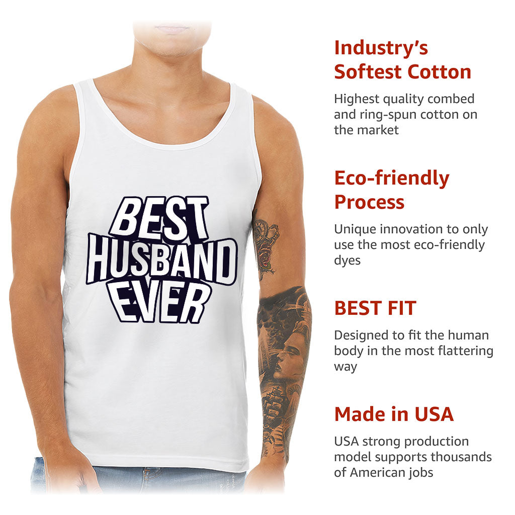 Best Husband Ever Tank - Best Design Workout Tank - Cool Jersey Tank