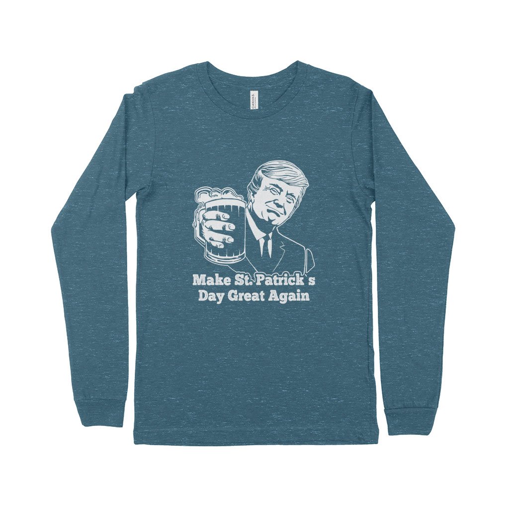 Trump St. Patrick's Day Long Sleeve T-Shirt