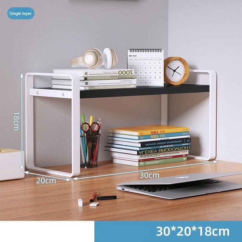 Modern Wood and Iron Desktop Organizer