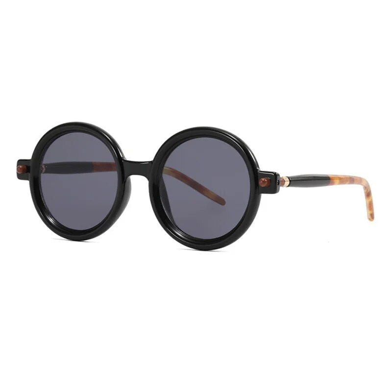 Trendy Round Sunglasses with Anti-Blue Light Protection for Men & Women