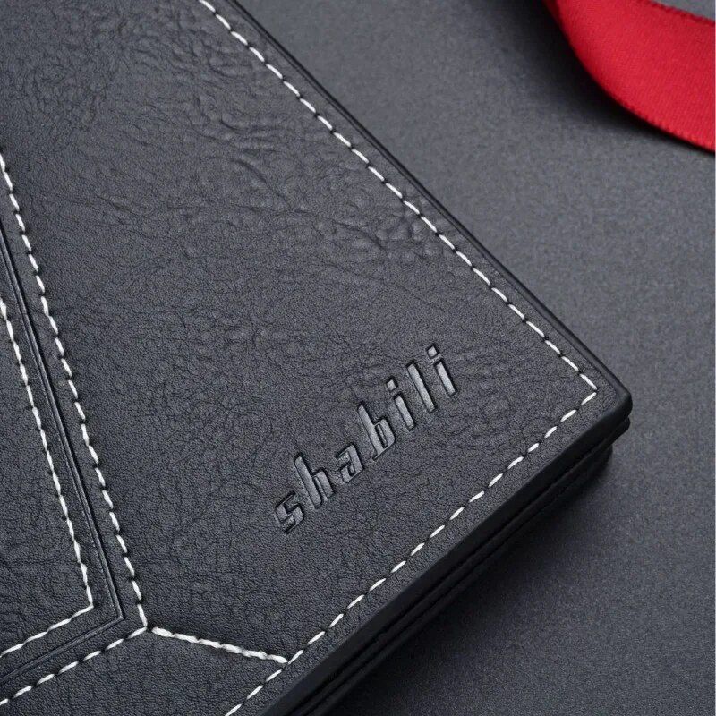 2023 Elegant Long Zipper Men's Wallet with Multi-Functional Compartments