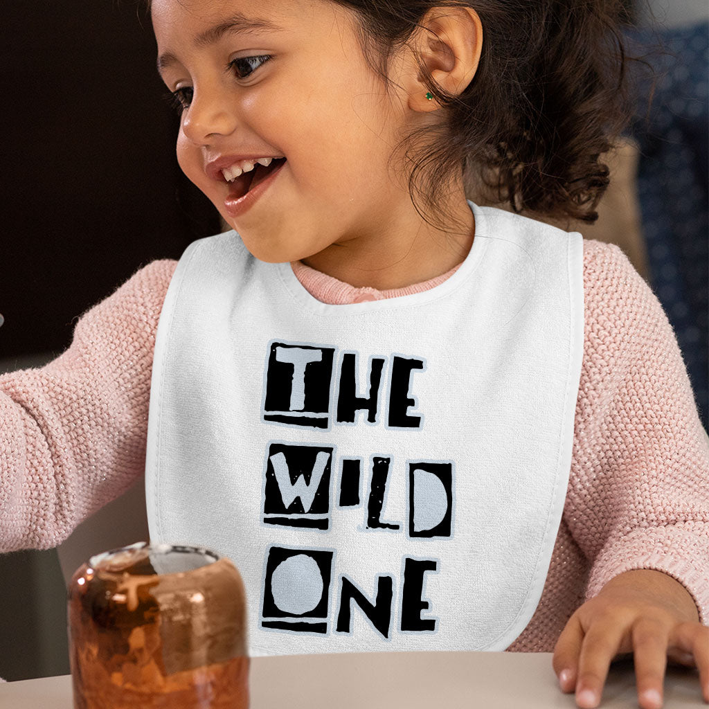 The Wild One Baby Bibs - Best Design Baby Feeding Bibs - Trendy Bibs for Eating