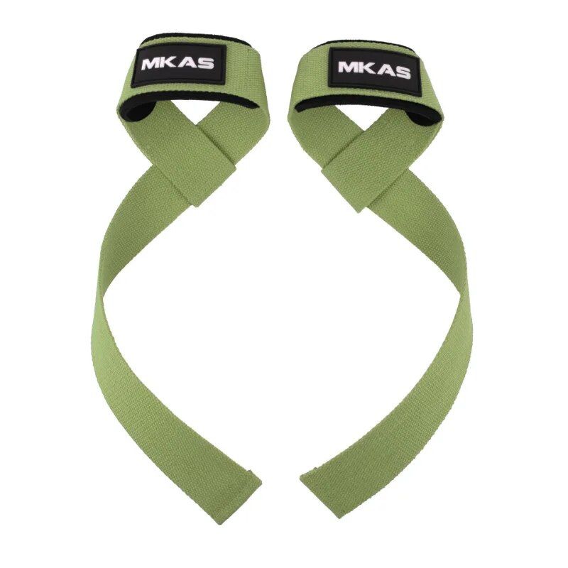 Non-Slip Gel Grip Weight Lifting Wrist Straps for Fitness and Bodybuilding