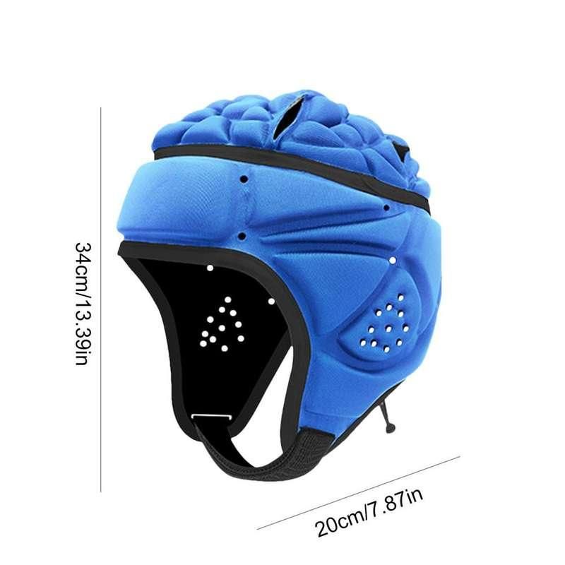 Kids Adjustable Rugby Soccer Goalkeeper Helmet for Outdoor Sports