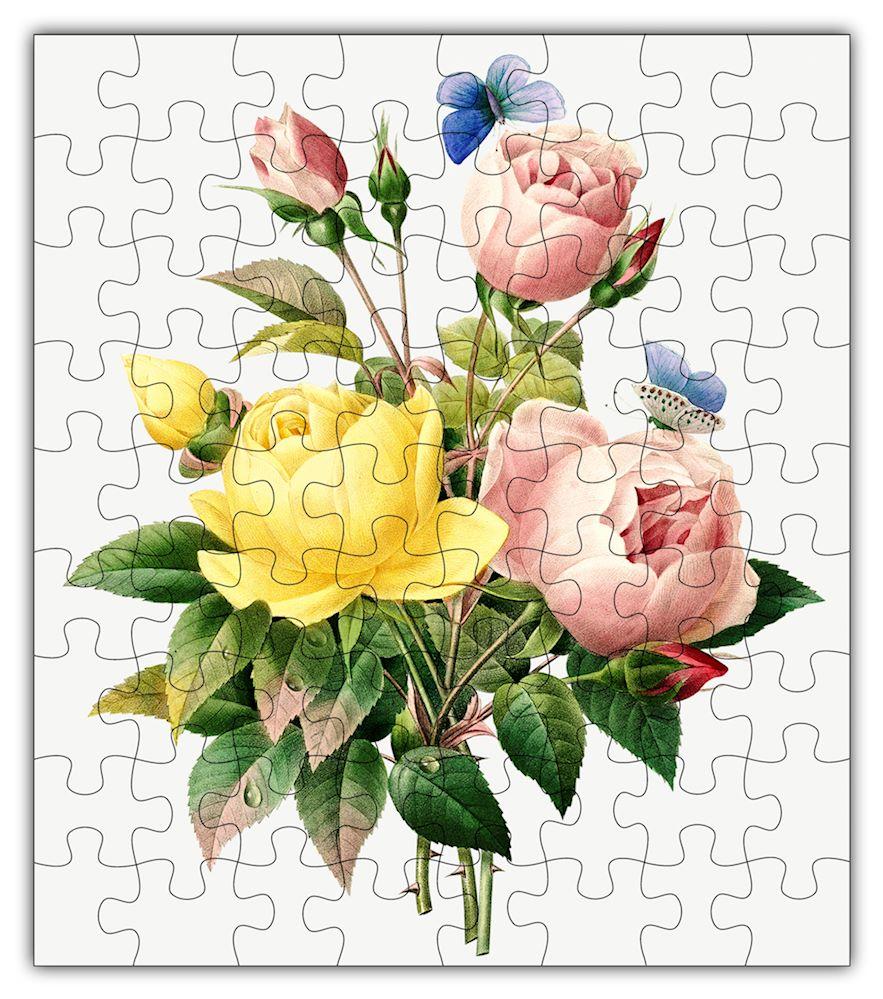 Rose Puzzle #6803 | Red Sunflower