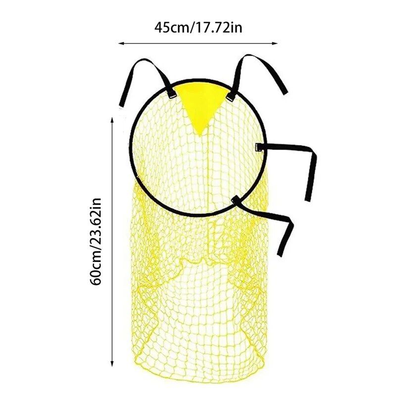 Topshot Soccer Training Target Net with Goal Storage Bag