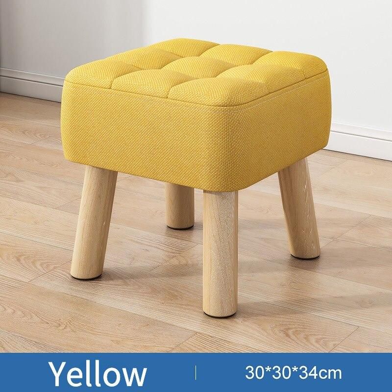 Modern Minimalist Round Ottoman Stool