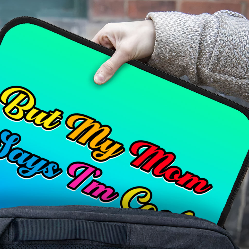 Colorful iPad Sleeve - Quote Tablet Sleeve - Funny Carrying Case