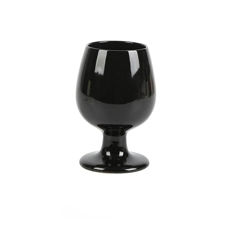 Minimalist Korean Ceramic Tall Cup – Elegant Home Drinkware, 300ml