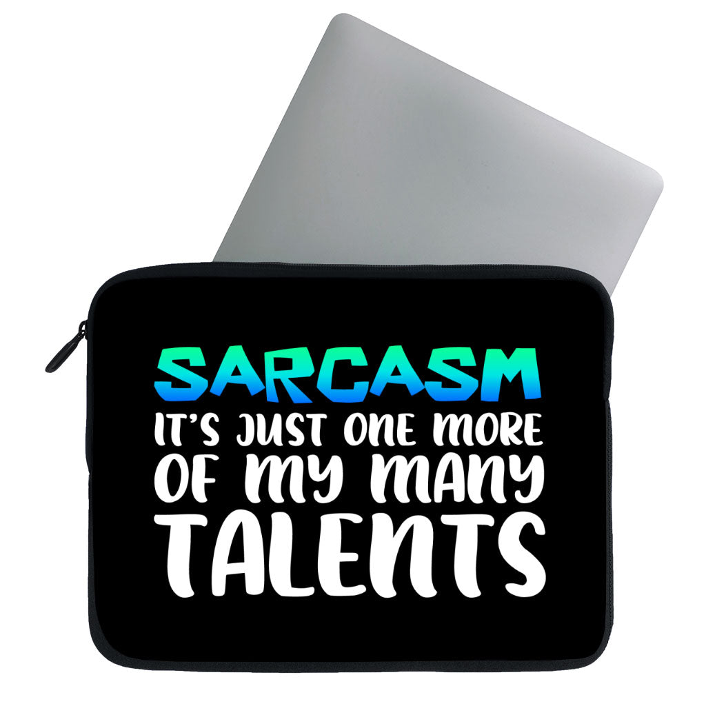 Sarcasm MacBook Pro 16" Sleeve - Funny Laptop Sleeve - Printed MacBook Sleeve